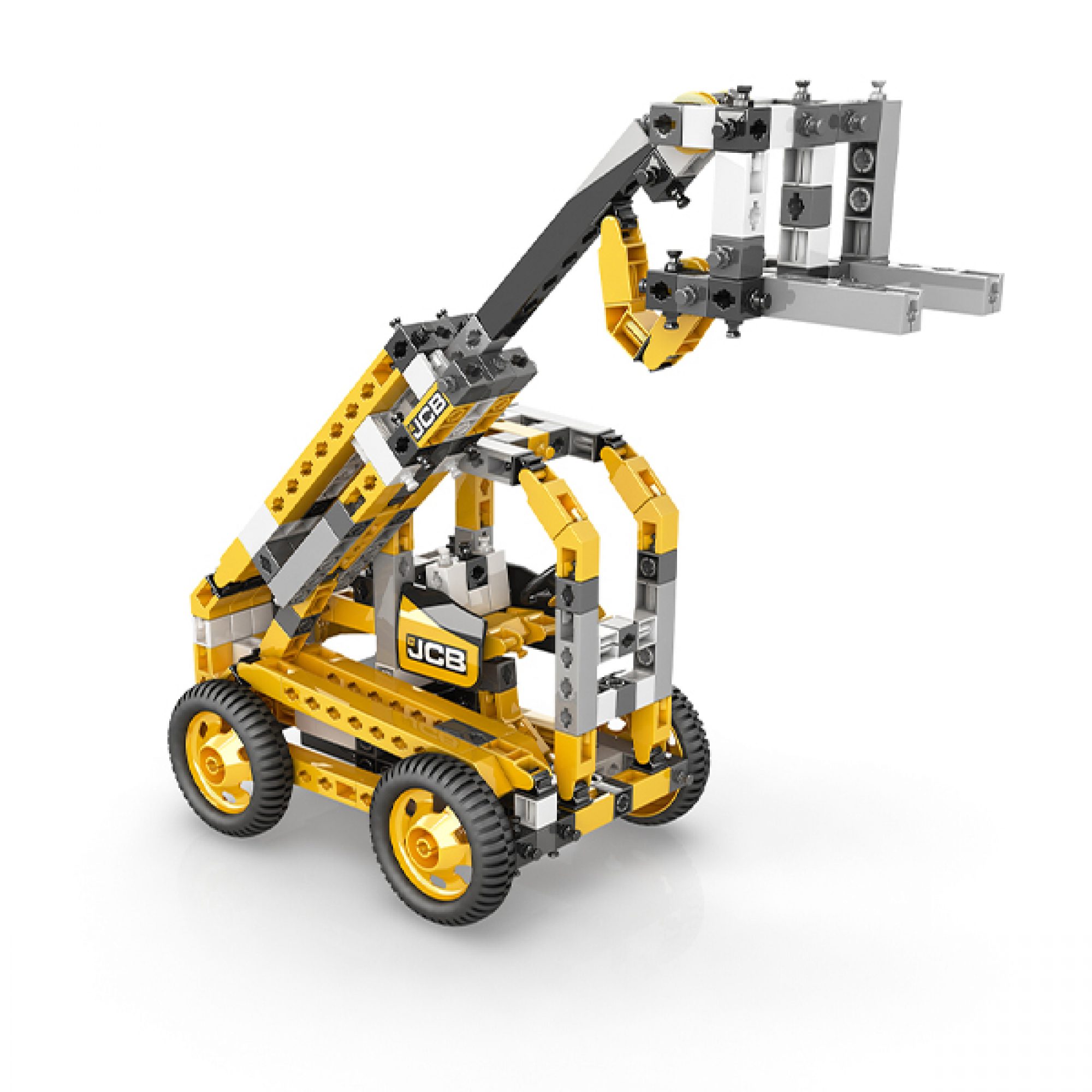 Engino JCB Construction Tall Crane Motorized Σε Epilogesforkids