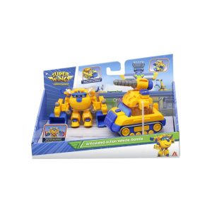 Just Toys Super Wings Οχημα Με Φιγούρα Donnie