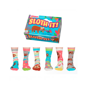 United ODD Socks Γυναικίες Κάλτσες Sloth It 37 - 42