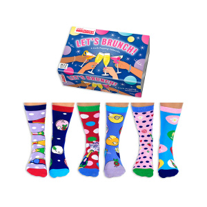 United ODD Socks Γυναικίες Κάλτσες Let's Brunch! 37 - 42