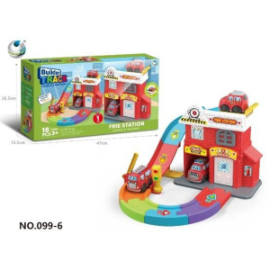 Martin Toys Παρκινγκ Πυροσβεστικος Σταθμος Με Αυτοκινητακι