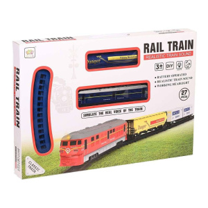 Martin Toys Classic Train Series Τρένο Μπαταρίας με Βαγόνια, Ράγες , Φώτα και Ήχους 27τεμ.